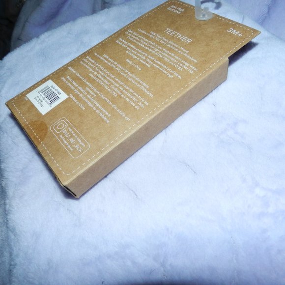 Lila & Jack 100% Food Grade & Beech Wood Silicone & Gem Baby Teether (Pink) NEW - Picture 7 of 10